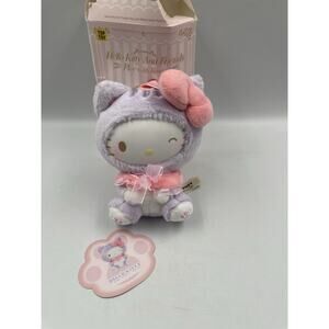 TOP TOY Sanrio Characters Play with Kittens Series Plush Confirmed Blind Box Toy